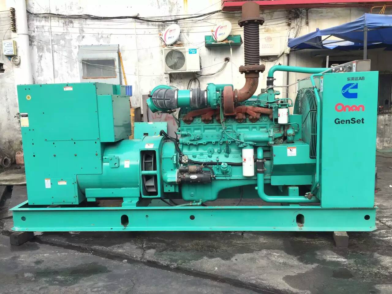 江西租赁发电机-柴油发电机不正常冒烟的原因